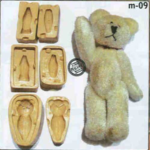 Forma modellezéshez - Teddy maci 3D - gyanta -