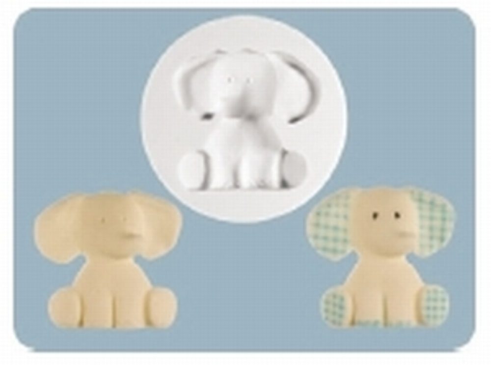 Szilikon forma Nursery Elephant (elefánt) - FPC Sugarcraft