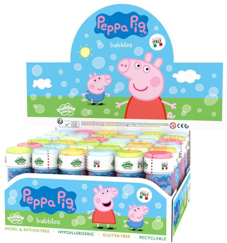 Buborékfújó Peppa malac - Pepina 60ml - SMART