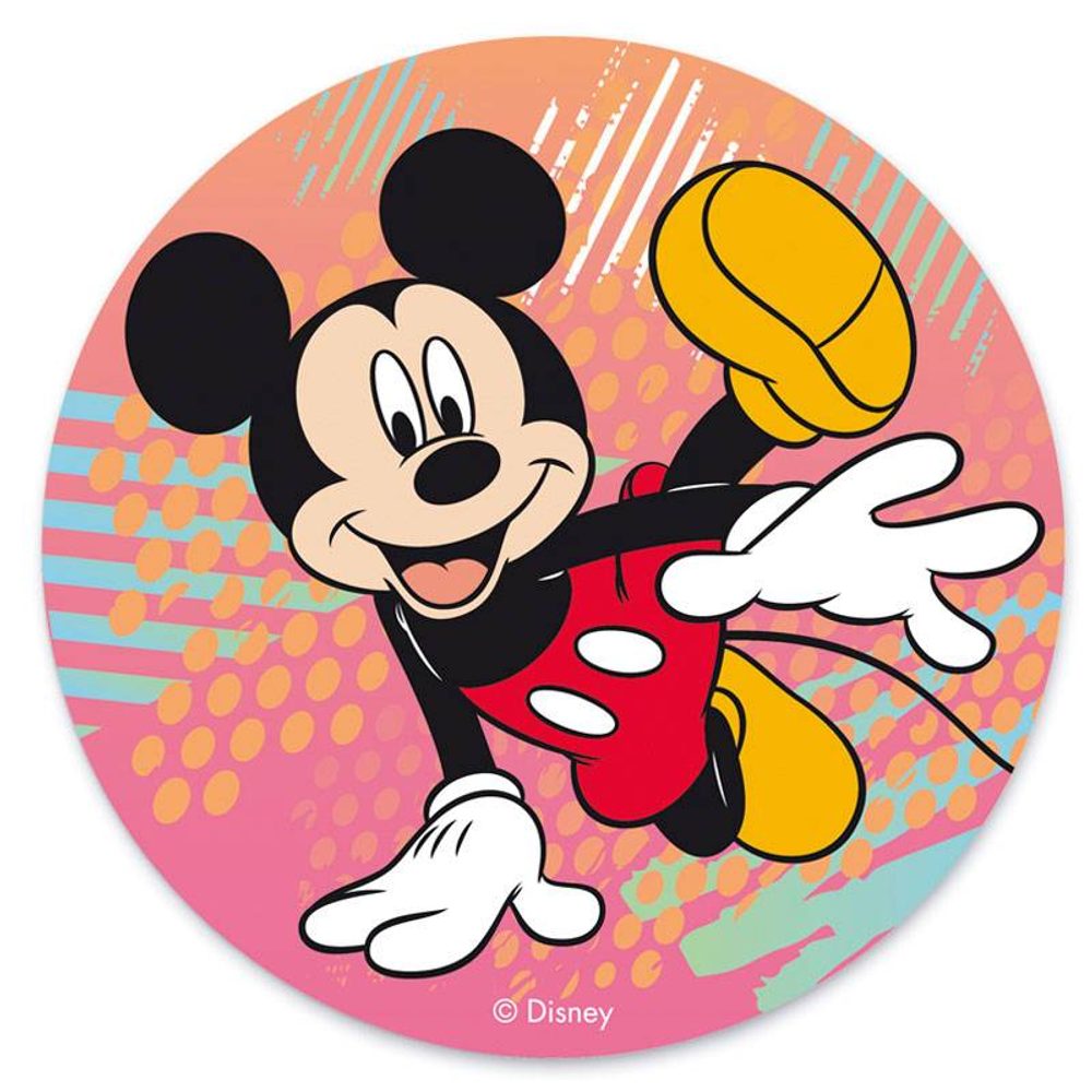 Ehető papír Mickey egér break dance 20 cm - Dekora