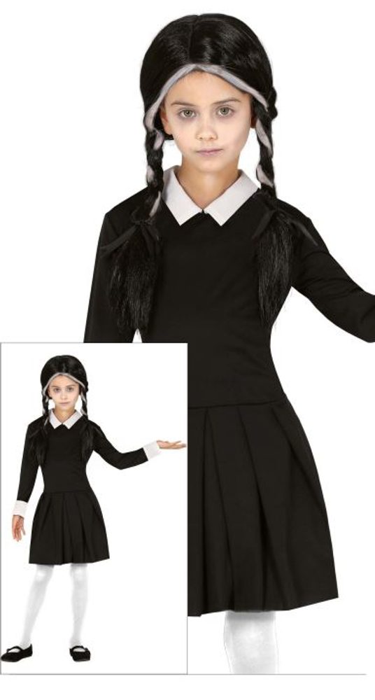 Gyerek kosztüm Wednesday - Addams család - Halloween - 3-4 éves - GUIRCA