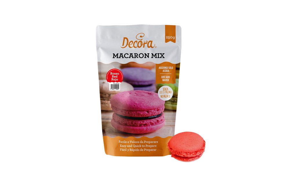 Mix makaróni piros - 250 g - Decora