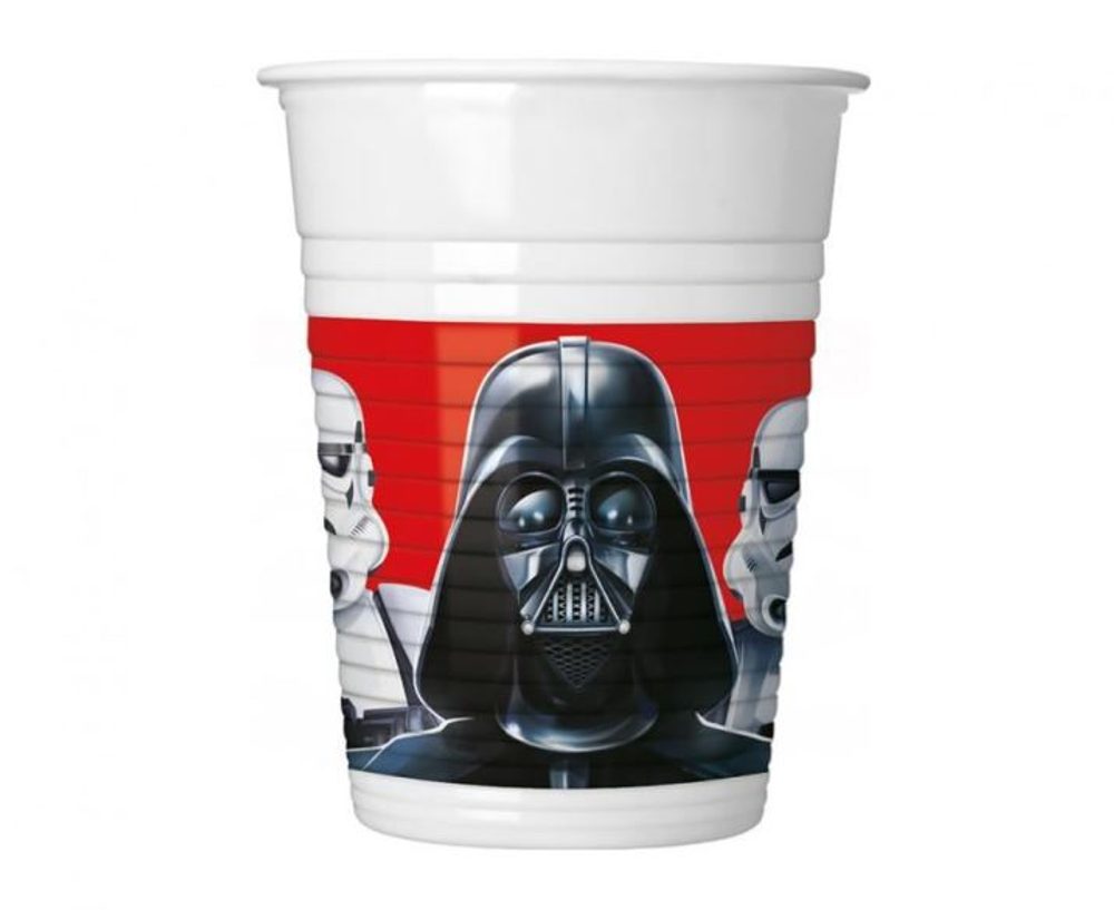 STAR WARS műanyag poharak - 200 ml - 8 db - GoDan