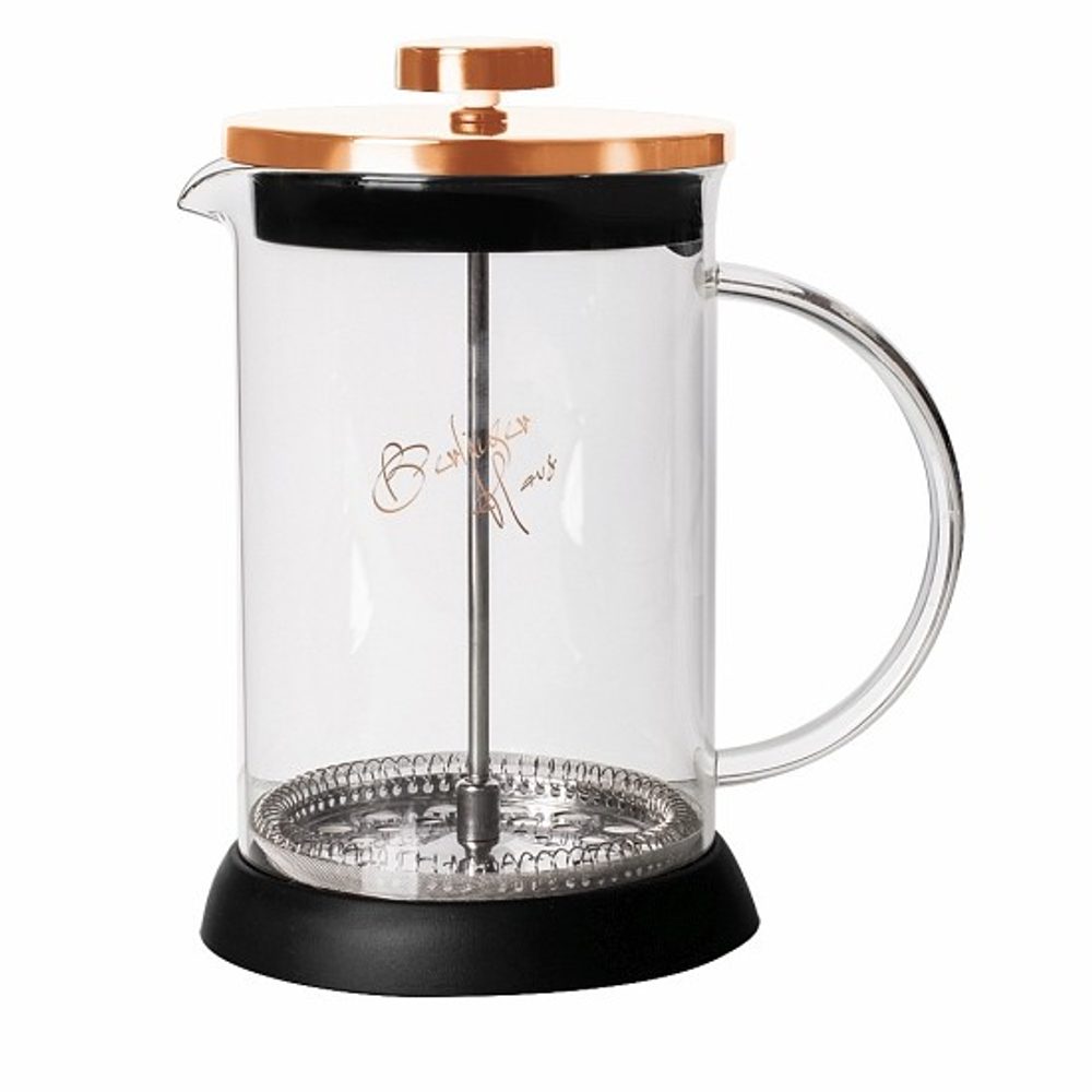 Tea és kávéskanna French Press 600 ml Rosegold kollekció - BERLINGERHAUS